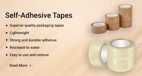Self adhesive tapes