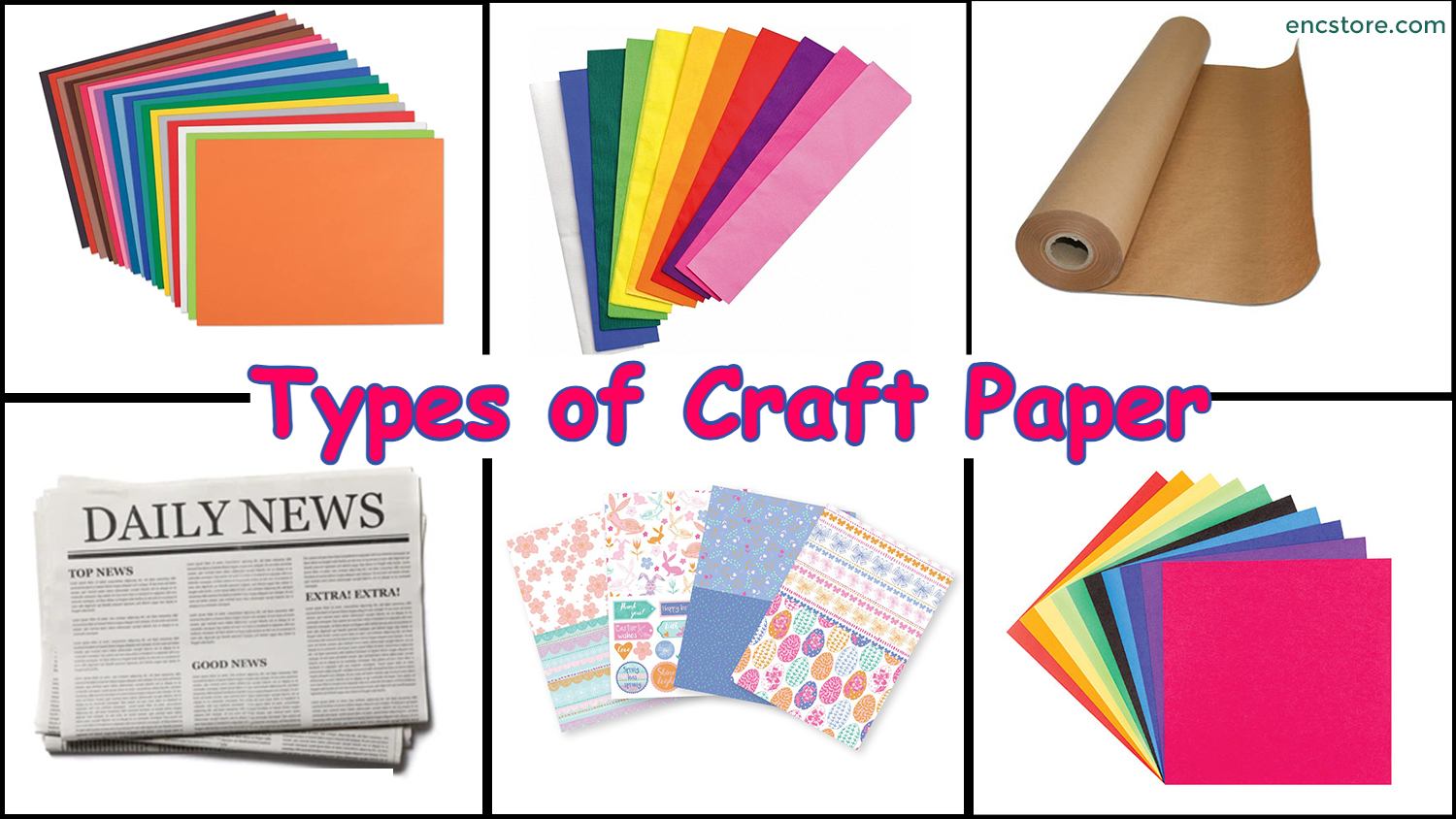 types-of-craft-paper