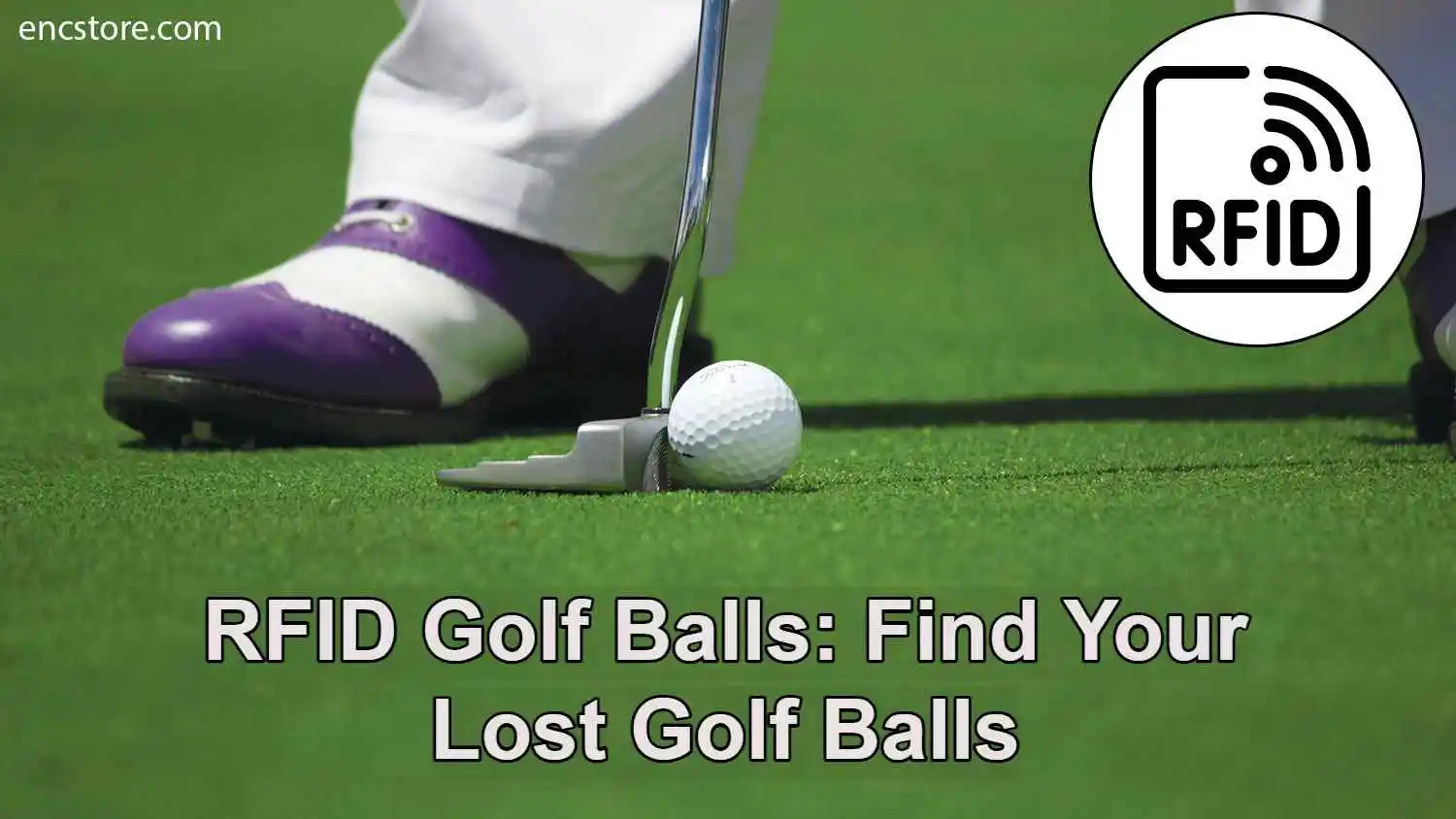 Tegen aanval Thespian RFID Golf Balls: Find Your Lost Golf Balls