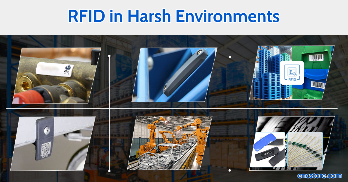 RFID in Harsh Environments: Outdoor, High Temperature, Metals and Liquids 