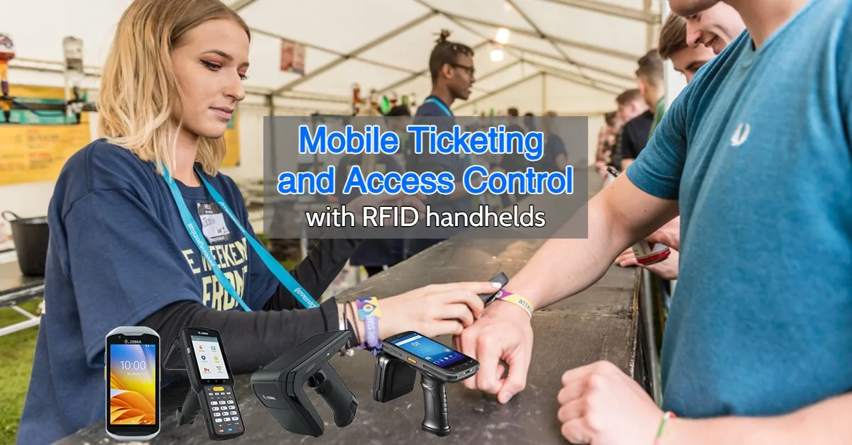 RFID handhelds for Mobile Ticketing and Access Control