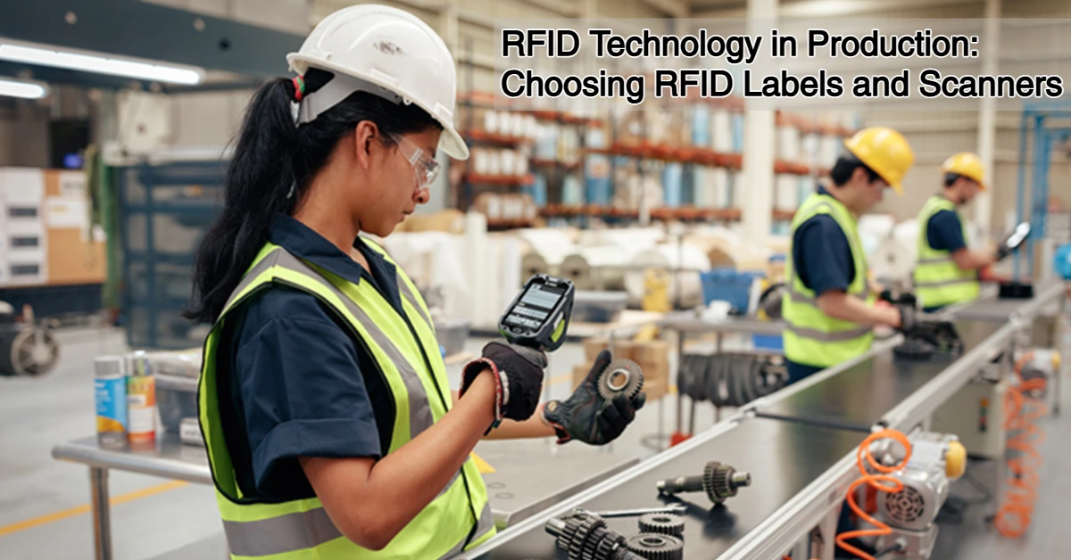 RFID Technology in Production: Choosing RFID Labels and Scanners 