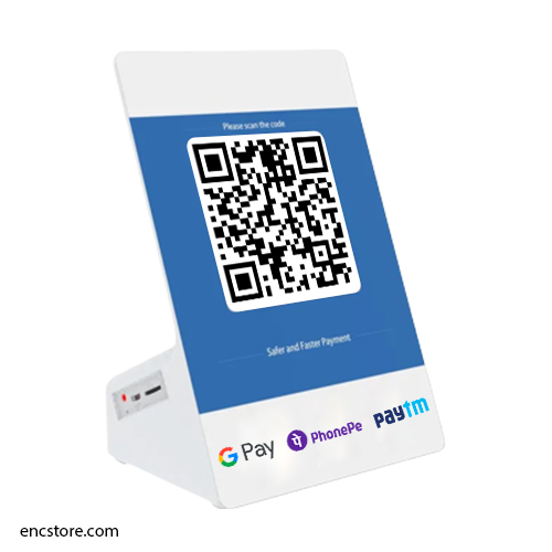 Q181 QR Code Payment Digital LCD Display Stand