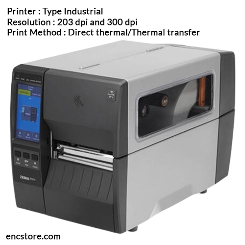 Industrial Printer, 4-Inch Wide, 200/300DPI