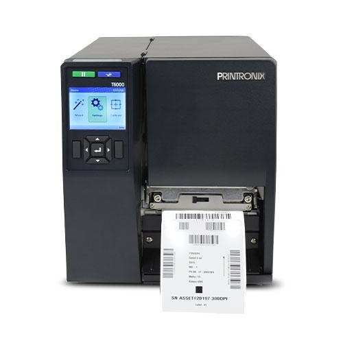 T6000e Series Industrial RFID/Barcode Printers, 203/300 DPI