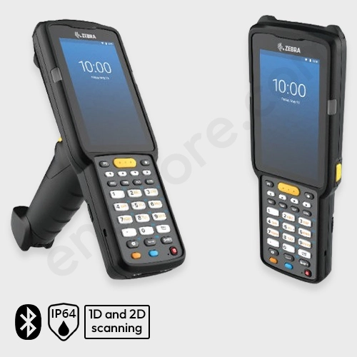 Zebra MC3300ax Handheld Mobile Computer, WiFi & Bl