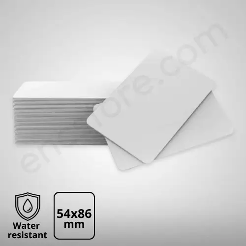 Plain White PVC Cards, Blank ID Cards