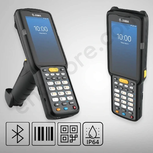 Zebra MC3300ax Handheld Mobile Computer, WiFi & Bl