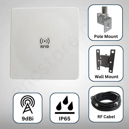 9dBi Circular Polarized UHF RFID Antenna