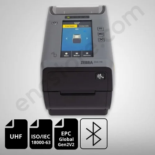 Zebra ZD611R RFID Desktop Printer, 2-inch Wide, 20